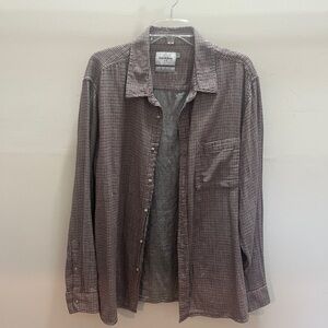 Goodfellow & Co Black and White Houndstooth Shirt